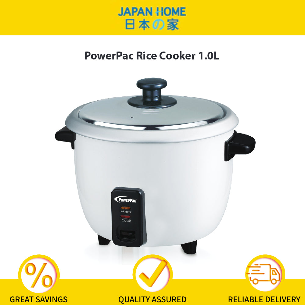 Powerpac stainless discount steel rice cooker