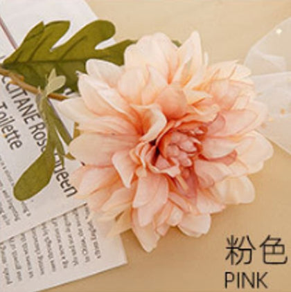 Pink Dahlia 1s 36cm #95756