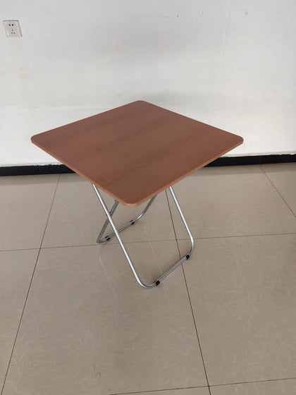 (Online Promo) Square Cross Leg Table 70x70x70Hcm