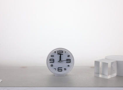 Round Alarm Clock 9x9cm #86623-186623-1