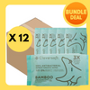 【Bundle of 12】CLOVERSOFT Antibac Organic Wipes 15s/40s