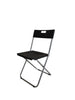 (Online Promo)  JAPAN HOME Black Folding Chair