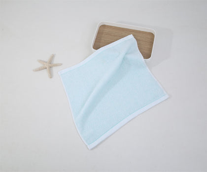 KATO Square Towel 32x32cm (Blue/Pink)