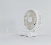 MYKO Recharge Foldable Handheld Fan 2000mAh White #MYKO_UF006WH