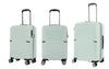 Expandable Suitcase - Navy/Mint Green 3 size