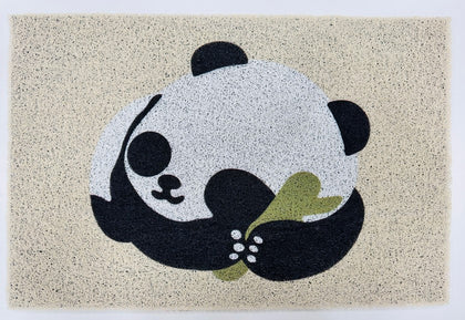 JAPAN HOME Panda Pattern Door Mat 40x60cm (C-3)JAPAN HOME 可爱熊猫图案门口垫40x60cm