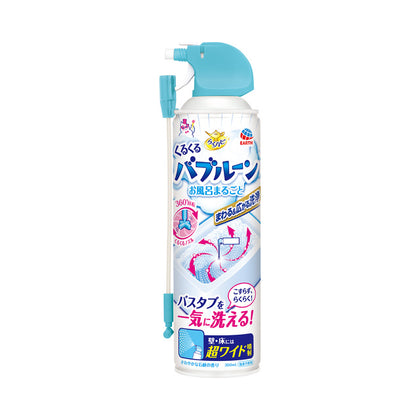 EARTH Rakuhapi Bathtub Cleaner Bubble Spray 360ml