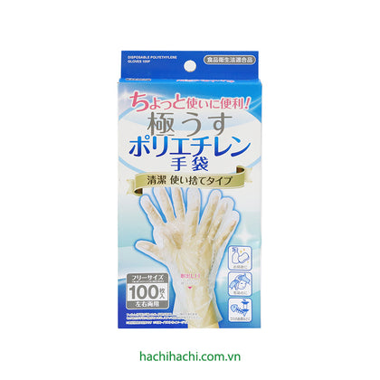 SEIWA PE Kitchen Glove 100P