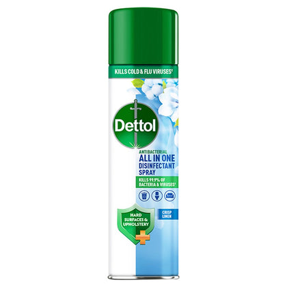 DETTOL All In 1 Disinfect Spray 300ml Crisp Linen#76409