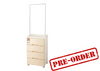 (Pre Order) KEYWAY Clothes Hanging Storage 4-Tier Drawer,40.5(L)x55(W)x184.5(H)cm