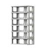 7-Tier Foldable Shoe Rack,48.6(L)x26(W)x86.5(H)cm