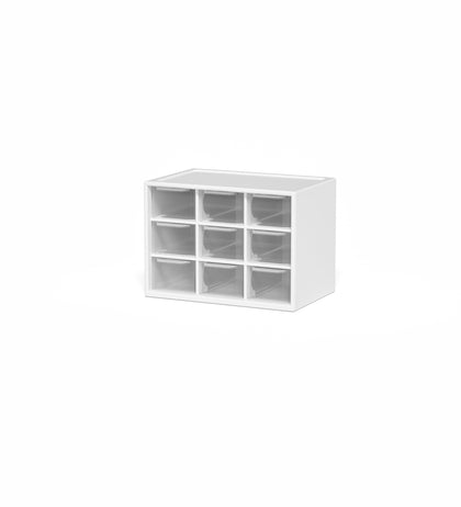 Nine-grid Storage Organizer ,17.5(L)x11.5(W)x12.5(H)cm