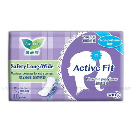 LAURIER Active Fit Super absorb Panty Liners 40s