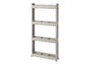 (Pre Order) KEYWAY 4-Tier Slim Rack,56.6(L)x12.5(W)x104.2(H)cm