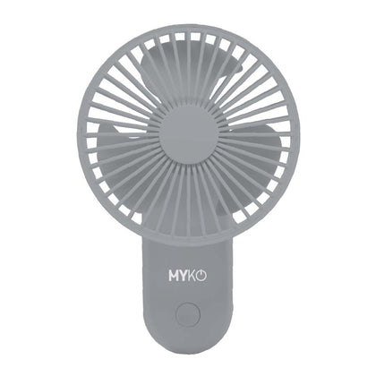 MYKO USB Magnetic Clip Mini Fan Grey/White