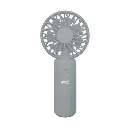 MYKO USB Portable Handheld Fan 1200mAh Grey#MYKO_UF002GY