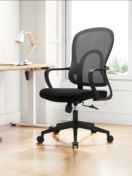 JAPAN HOME - OFFICE CHAIR-BLACK