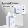 30W Charger Fast Charge Quick Charge 3.0 | PD 3.0 USB Charger | Smart Charge | TYPE A | TYPE C Adapter