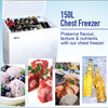 150L Chest Freezer CFC Free, Chiller & Freezer