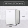 50L UPRIGHT MINI BAR FREEZER PPFZ60