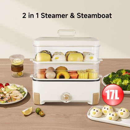 PowerPac Food Steamer 17L  PPS705