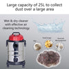 WET & DRY + BLOWER VACUUM CLEANER WITH VACUUM 18KPA SUCTION PPV2500