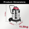 WET & DRY VACUUM CLEANER WITH BLOWER AND TROLLEY 50L PPV5500