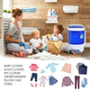 2IN1 MINI WASHING MACHINE - 15 MINS FAST LAUNDRY PPW820