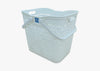 MICRONWARE Laundry Basket w/Handle White,49(L)x33(W)x40.5(H)cm