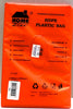 Homeline Hdpe Plastic Bag Red 5x8 128x202mm